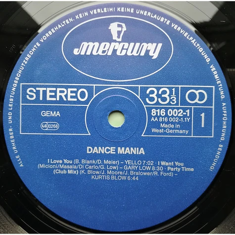 V.A. - Dance Mania - 14 Great Maxi Masters