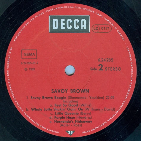 Savoy Brown - Savoy Brown