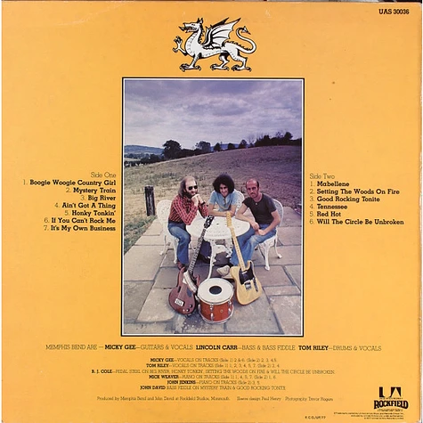 洋楽 MEMPHIS BEND 洋楽 MEMPHIS BEND Memphis Bend, Good Rocking Tonight. 1977