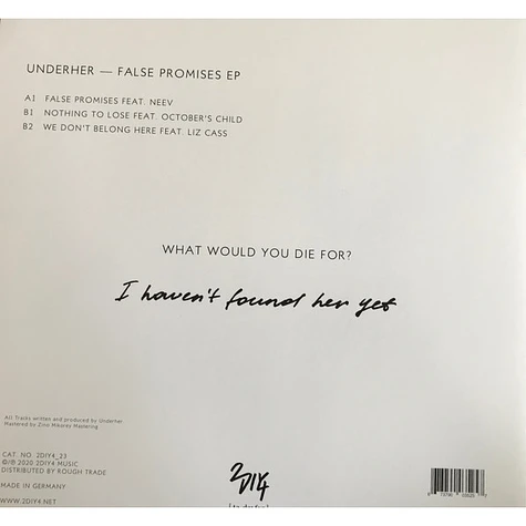 Underher - False Promises EP