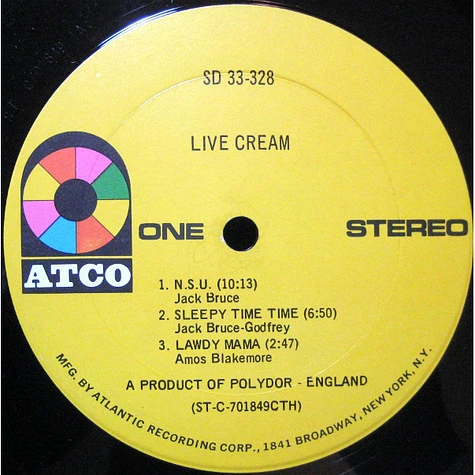 Cream - Live Cream