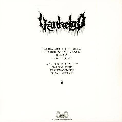 Vanhelgd - Atropos Doctrina Black Vinyl Edition