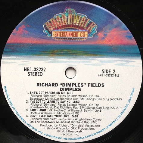 Richard 'Dimples' Fields - Dimples