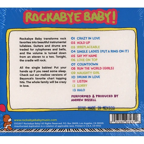 Rockabye Baby! - Lullaby Renditions Of Beyonce