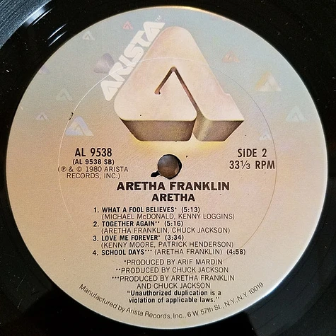 Aretha Franklin - Aretha