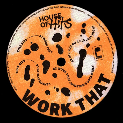 House Of Hits (Waajeed + Ladymonix) - Work That EP