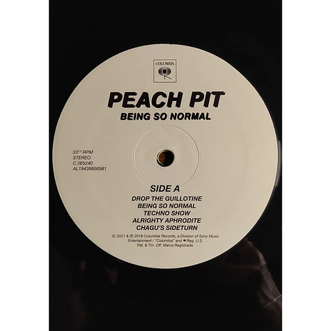 Peach Pit - Being So Normal