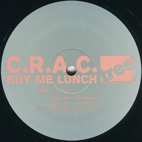 C.R.A.C. Knuckles - Buy Me Lunch