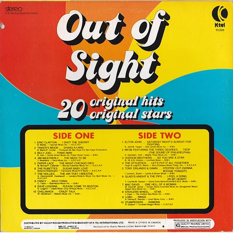 V.A. - Out Of Sight