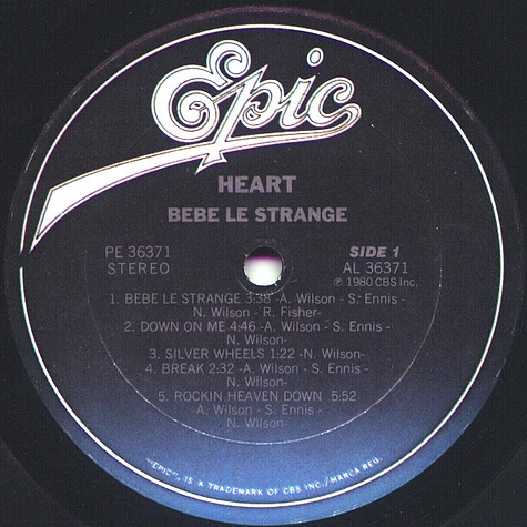 Heart - Bebe Le Strange