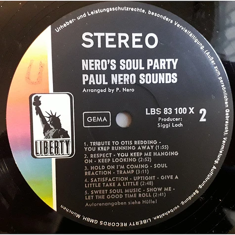 The Paul Nero Sounds - Nero's Soul Party