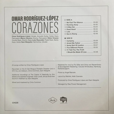 Omar Rodriguez-Lopez - Corazones