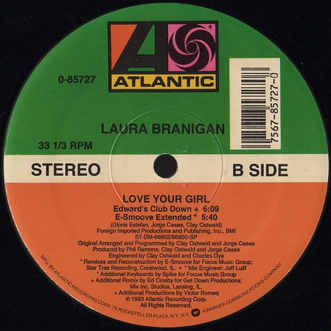 Laura Branigan - Love Your Girl