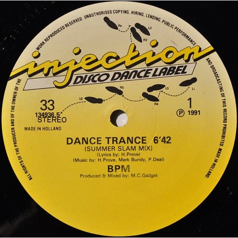 BPM - Dance Trance