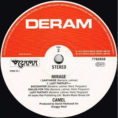 Camel - Mirage