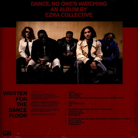 Ezra Collective - Dance, No One's Watching Black Vinyl Edition