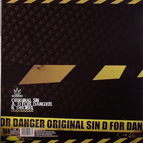 Original Sin - D For Danger / Decibel