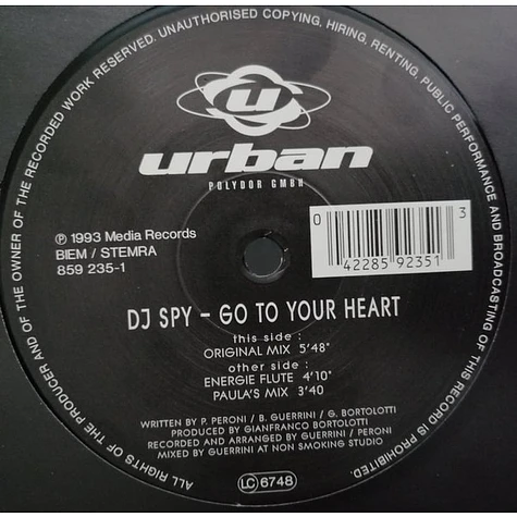 DJ Spy - Go To Your Heart