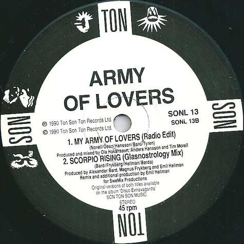 Army Of Lovers - My Army Of Lovers (The Remix)