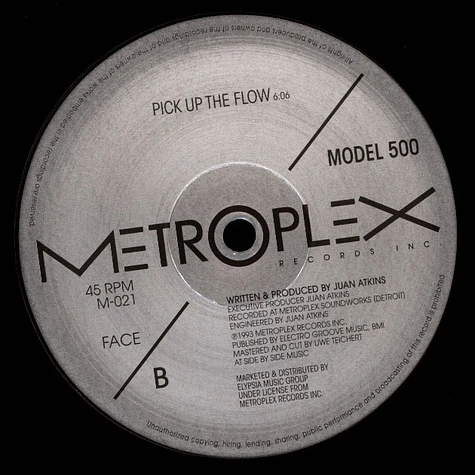 Model 500 - I See The Light / Pick Up The Flow