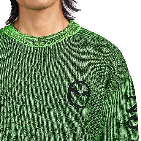 No Problemo - Glitch Alien-O Crew Neck Knit