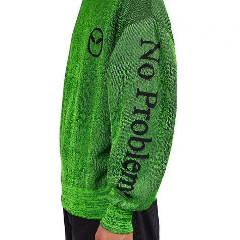 No Problemo - Glitch Alien-O Crew Neck Knit