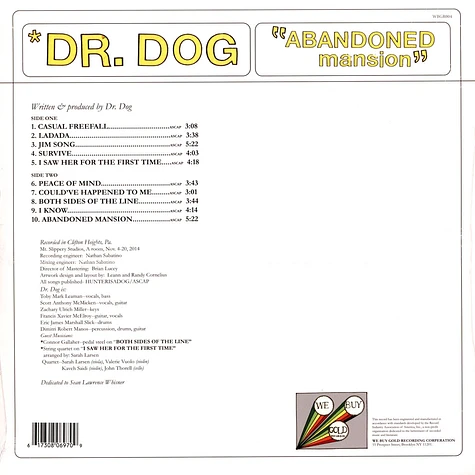 Dr. Dog - Abandoned Mansion