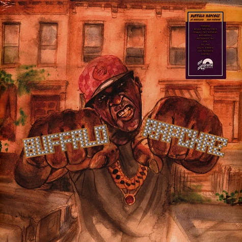 DJ Mercilless & Asun Eastwood - Buffalo Rapchaz Purple Marbled Vinyl Edition