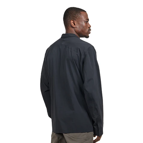 Veilance - Metry LS Shirt (Black) | HHV