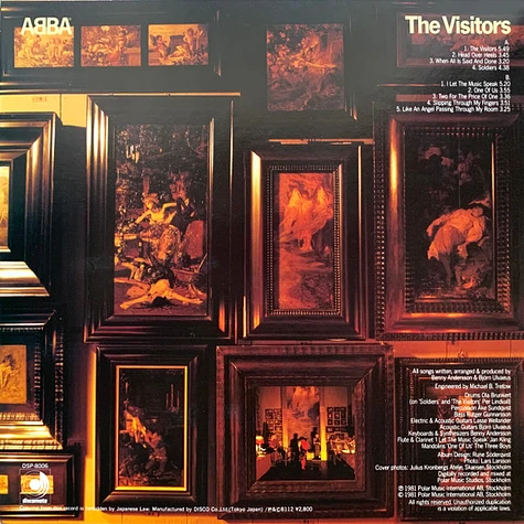 ABBA - The Visitors = ザ・ビジターズ