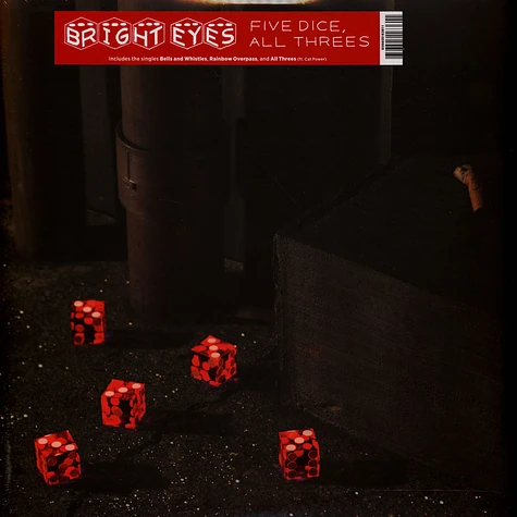 Bright Eyes - Five Dice, All Threes Black Vinyl Edition