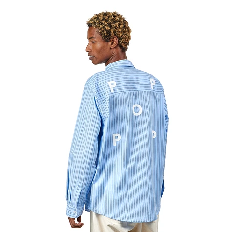 Pop Trading Company - Striped Logo Shirt