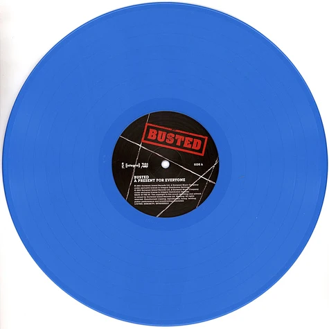 Busted - A Present For Everyone Blue Vinyl Editoin