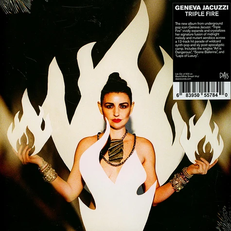 Geneva Jacuzzi - Triple Fire Black & White Smash Vinyl Edition