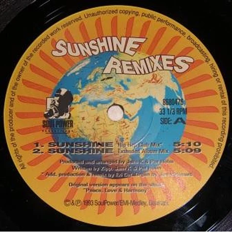 Cut 'N' Move - Sunshine (Remixes)