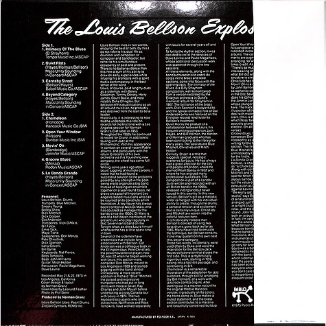 Louis Bellson - The Louis Bellson Explosion