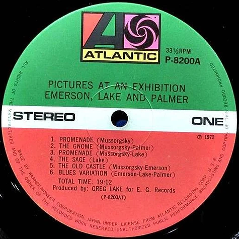 Emerson, Lake & Palmer - Pictures At An Exhibition