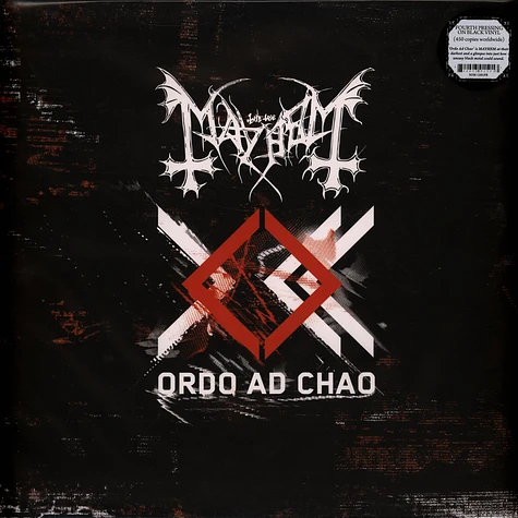 Mayhem - Ordo Ad Chao Black Vinyl Edition