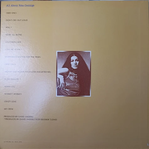 Rita Coolidge - All About Rita Coolidge