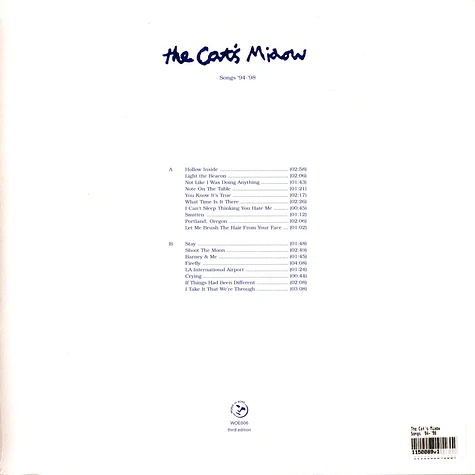 The Cat's Miaow - Songs '94-'98