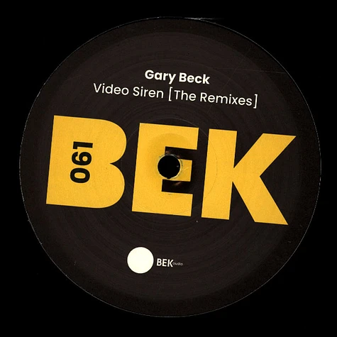 Gary Beck - Video Siren The Remixes