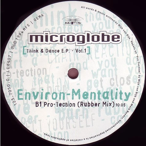 Microglobe - Think & Dance E.P. - Vol. 1