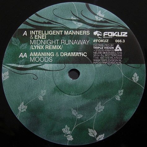 Intelligent Manners & Enei / Amaning & dRamatic - Midnight Runaway / Moods