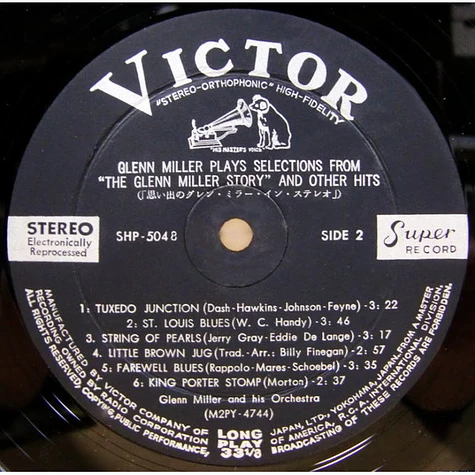 Glenn Miller And His Orchestra - Glenn Miller Plays Selections From "The Glenn Miller Story" And Other Hits / 思い出のグレン・ミラー・イン・ステレオ