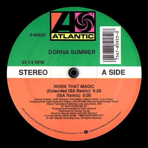 Donna Summer - Work That Magic