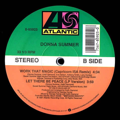 Donna Summer - Work That Magic