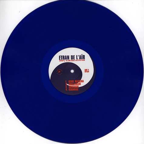 Etran De L'Air - 100% Sahara Guitar Transparent Blue Vinyl Edition