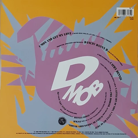 D Mob Introducing Cathy Dennis - C'Mon And Get My Love