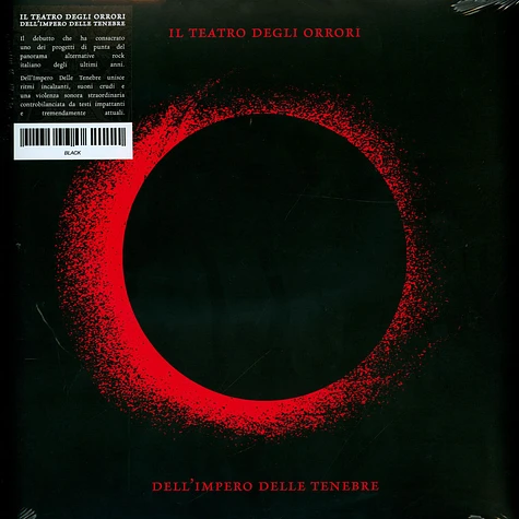 Teatro Degli Orrori - Dell' Impero Delle Tenebre Black Vinyl Edition