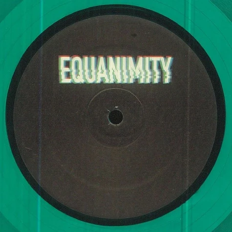 Kyle Hall - Equanimity EP Feat. Glenn Underground Translucent Teal Vinyl Edition